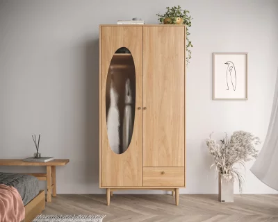 Шкаф трехстворчатый Bubble 135X55X190 CM 3