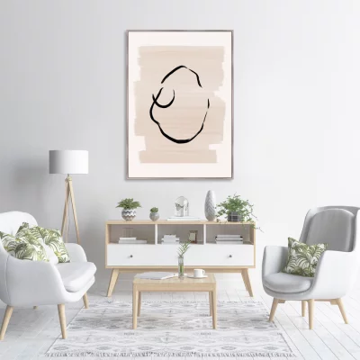 Репродукция на холсте Close your eyes 75X105 CM 3