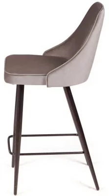 Стул полубарный Oliver 47X50X99 CM пепельно-бежевый 4