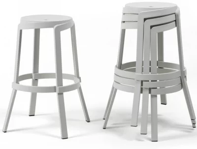 Табурет пластиковый барный Stack 48X48X77 CM 4
