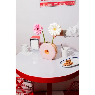 Ваза для цветов fast food, donut, 16 см 3