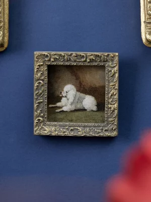 Картина Poodle 10X10 CM 6