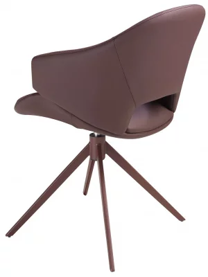 Поворотный стул из экокожи Ingrid 58X62X84 CM 6