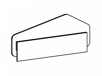 Ограничитель для кровати Campi light 99,2X45,1 CM 3