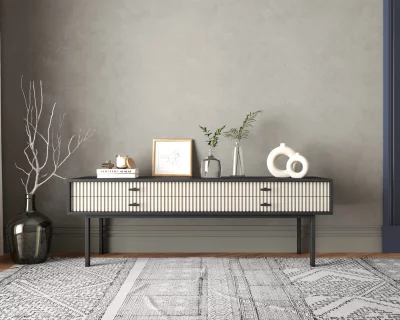 Консоль с двумя ящиками Emerson 150X45X55 CM 4