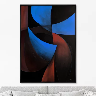 Постер на холсте Colors of the Night 75X105 CM 6