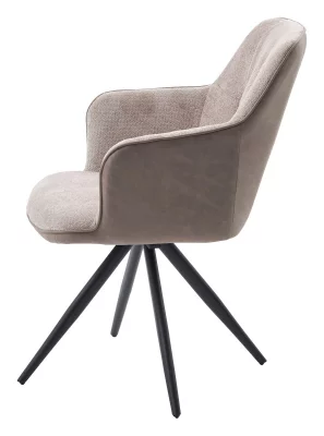 Стул поворотный 360° Norman 63X61X88 CM 5