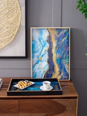 Поднос декоративный Jolana 46X30X4 CM 7