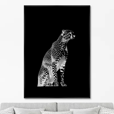 Постер на холсте Cheetahs 75X105 CM 6