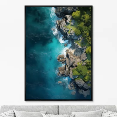 Постер на холсте Landscape collection 75X105 CM 6