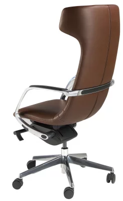 Офисное поворотное кресло из экокожи Roberto 63X66X122 CM 6