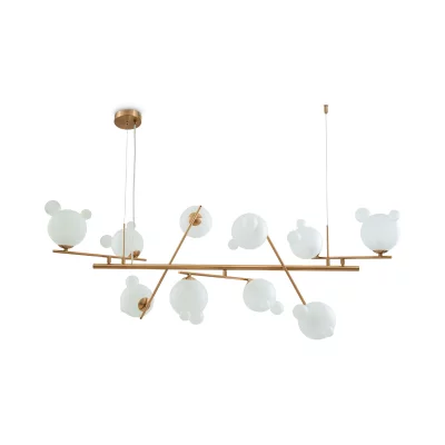 Подвесной светильник Modern Плоский 114X41X125 CM 10
