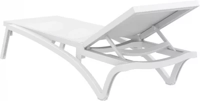Шезлонг-лежак Pacific 193X68X35 CM белый 3