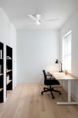 Потолочный вентилятор Fraser LED белый 120X120X31 CM 3