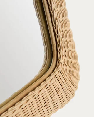 Плетёное зеркало Zilna 58X79 CM 5