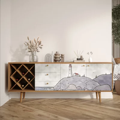 Комод Berber 180X40X70 CM 4