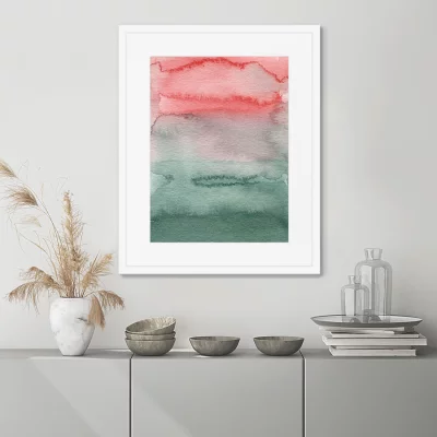 Постер в раме The sky just before sunrise 42X52 CM 3