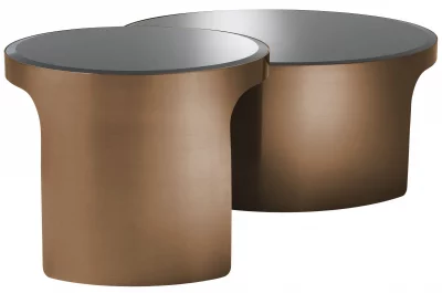Журнальные столики Piemonte 90X90X38 / 60X60X47 CM 4