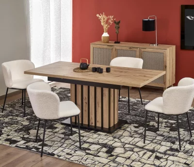 Стол обеденный Lamello 160-210X90X76 CM 9