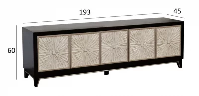 Тумба под телевизор ART-2921-TV 193X45X60 CM 6