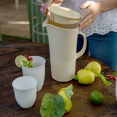 Стакан из биопластика Tierra 520 ml молочно-белый 5