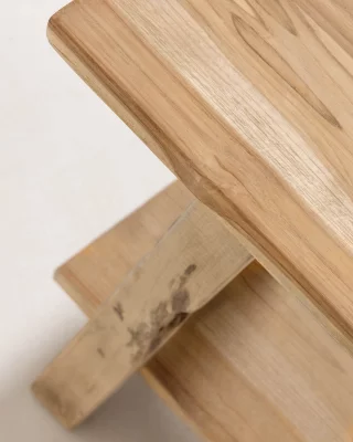 Скамья из тика Safara 100X26X46 CM 4