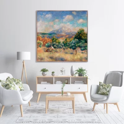 Постер Mount of Sainte-Victoire 105X105 CM 3