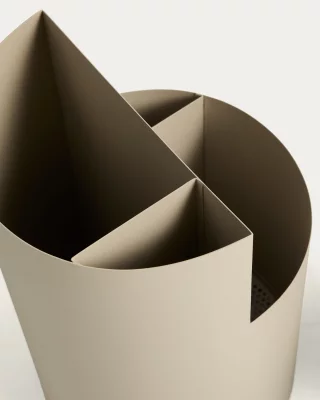 Металлическая подставка для зонтов Atin бежевая большая 30X30X50 CM 4