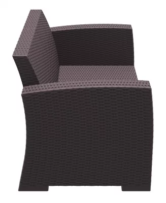 Диван пластиковый плетеный Monaco Lounge 140X79X79 CM 3