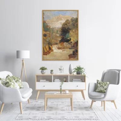 Постер на холсте Partie aus Schladming 75X105 CM 3