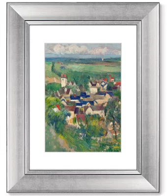 Диптих Auvers Panoramic View 41X51 / 41X51 CM 3