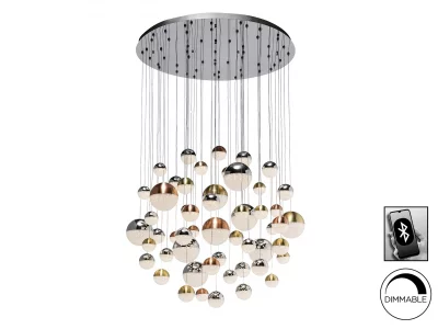 Подвесной светильник Sphere BLUETOOTH цветной 140X200 CM 3