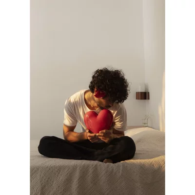 Ваза для цветов love, 15,5 см, красная 6