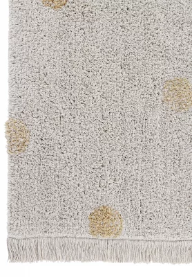 Хлопковый ковёр Hippy Dots Honey 120X160 CM 8