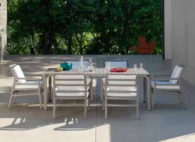 Стол пластиковый раздвижной Alloro 210-280X100X73 CM 7