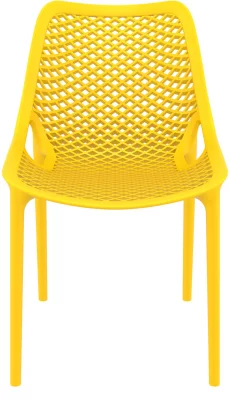 Стул пластиковый Air 50X60X82 CM жёлтый 4