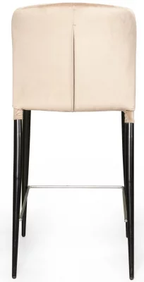 Стул полубарный Albert 44X55X99 CM бежевый 4