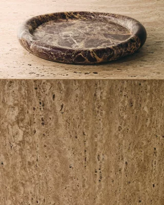 Декоративный мраморный поднос Lenorel 30X23 CM 3