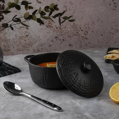 Бульонница Black Raw Wood Ø15 CM 5