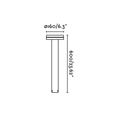 Ландшафтный светильник ESPOT 600 4