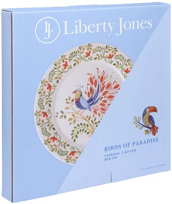 Набор из двух тарелок Birds of Paradise Ø28 CM 5