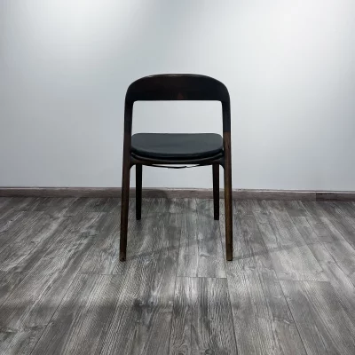 Подушка к стулу Лугано без подлокотников черная экокожа 45X43X2 CM 9