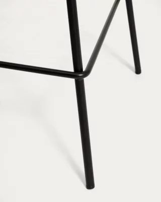 Черный стул Altea с черными стальными ножками 65 CM 5