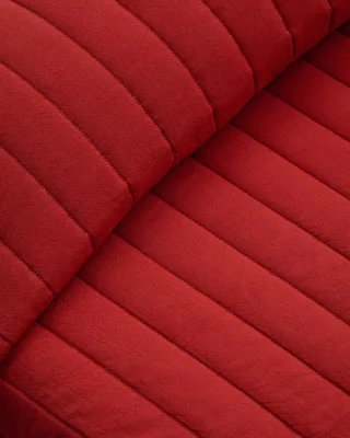 Красное покрывало Sini из 100% хлопка для кровати 90 см 180X240X1 CM 3