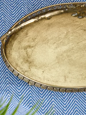 Блюдо с ручкой Karim 47X27X30 CM 7