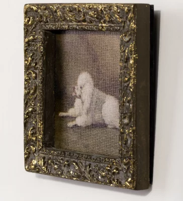 Картина Poodle 10X10 CM 3
