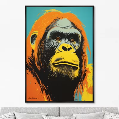 Постер на холсте Orang Utan 75X105 CM 6