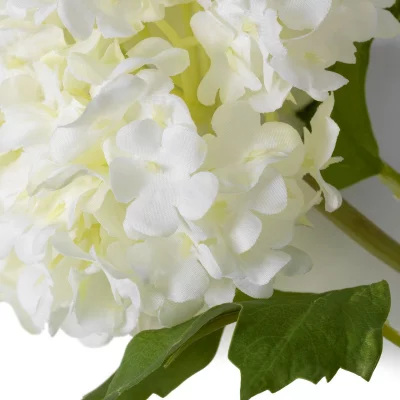 Букет из 36 искусственных веток гортензий Snowball Real Touch 80 CM 4