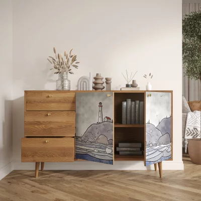 Комод Berber 150X45X90 CM 3