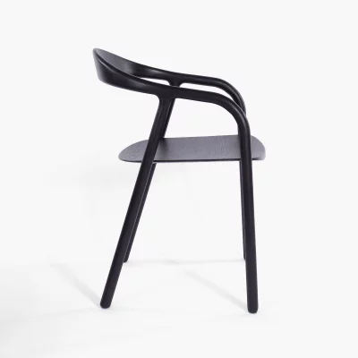 Стул Лугано дуб тон черный 51X55X78 CM 5